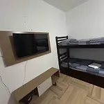 Apartamento KitNet Frente -Mar - Santos ATÉ 4 adultos e 2 crianças